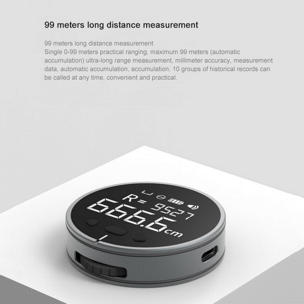 Digital Electronic Measuring Ruler – High Precision Distance Measuring Tool with LCD Display