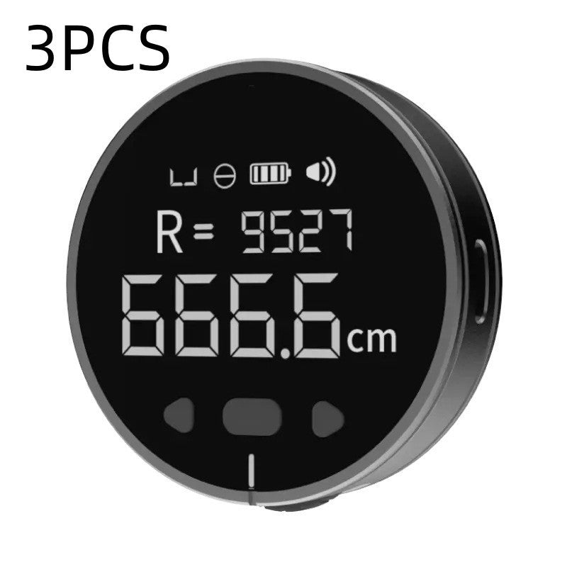 Digital Electronic Measuring Ruler – High Precision Distance Measuring Tool with LCD Display