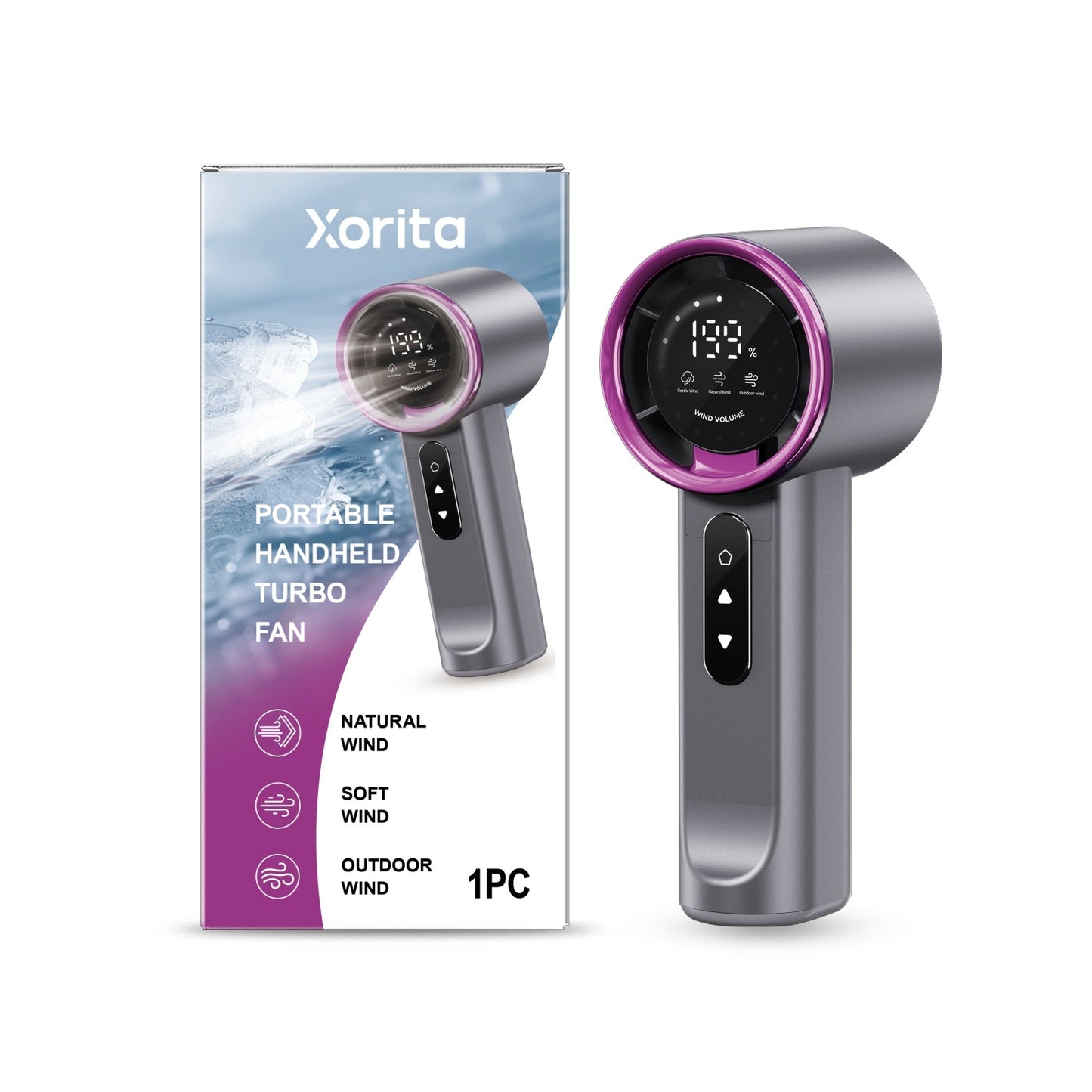 Handheld Fan – Powerful Pocket Breeze, Anywhere You Go