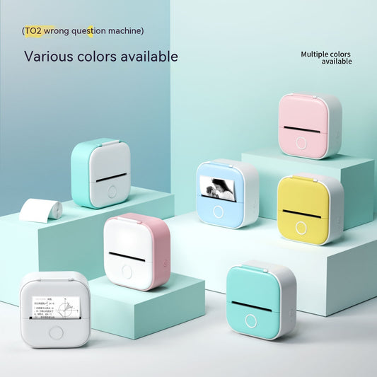 Mini Bluetooth Label Printer – Organize Anything, Anywhere (No Ink Needed)