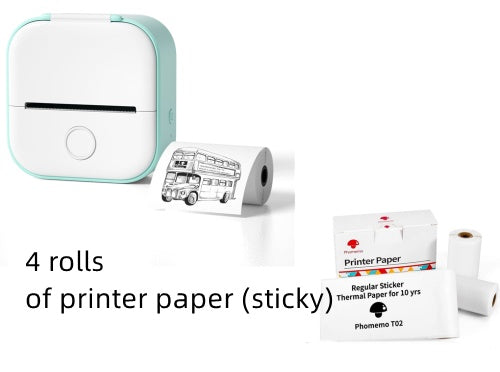 Mini Bluetooth Label Printer – Organize Anything, Anywhere (No Ink Needed)
