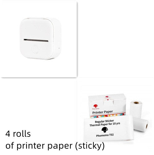 Mini Bluetooth Label Printer – Organize Anything, Anywhere (No Ink Needed)