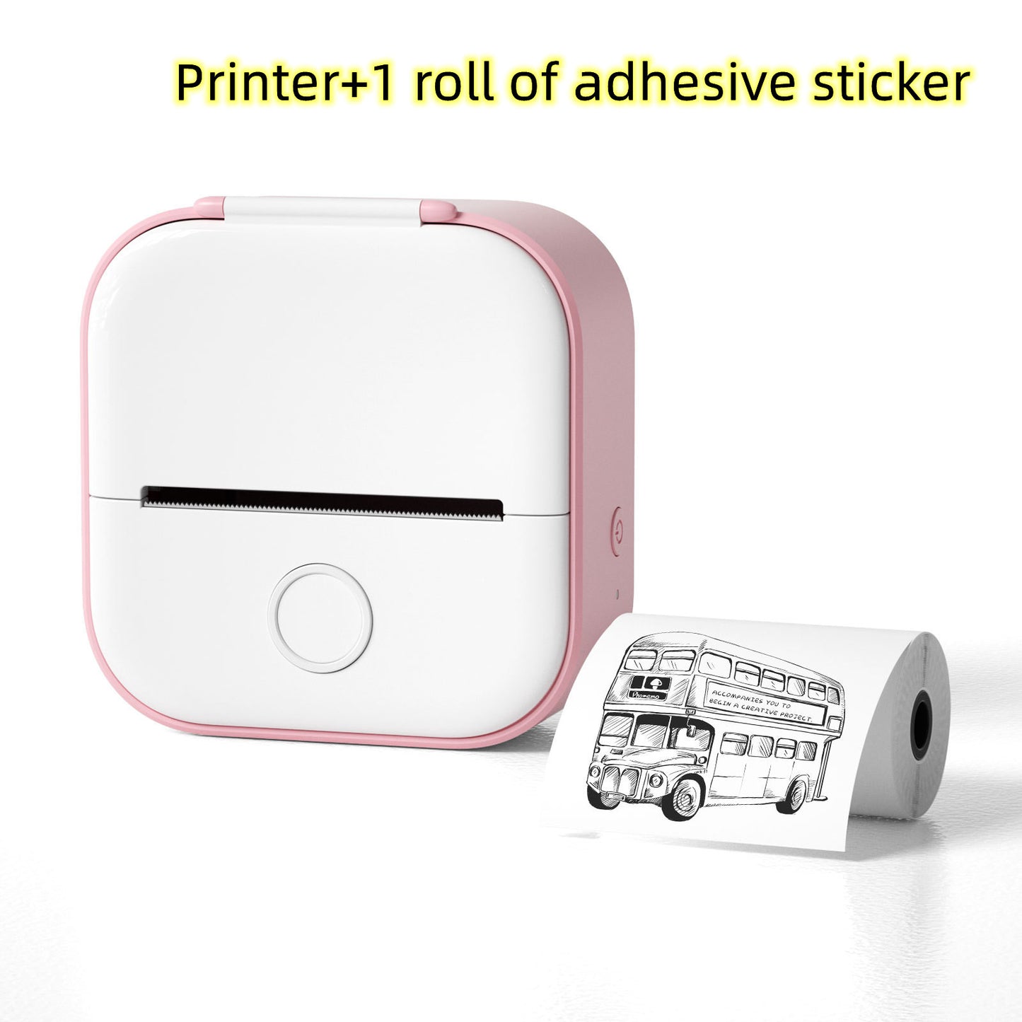 Mini Bluetooth Label Printer – Organize Anything, Anywhere (No Ink Needed)